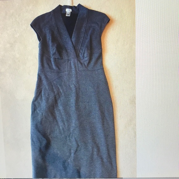 Gray dress by Cache - Picture 6 of 8